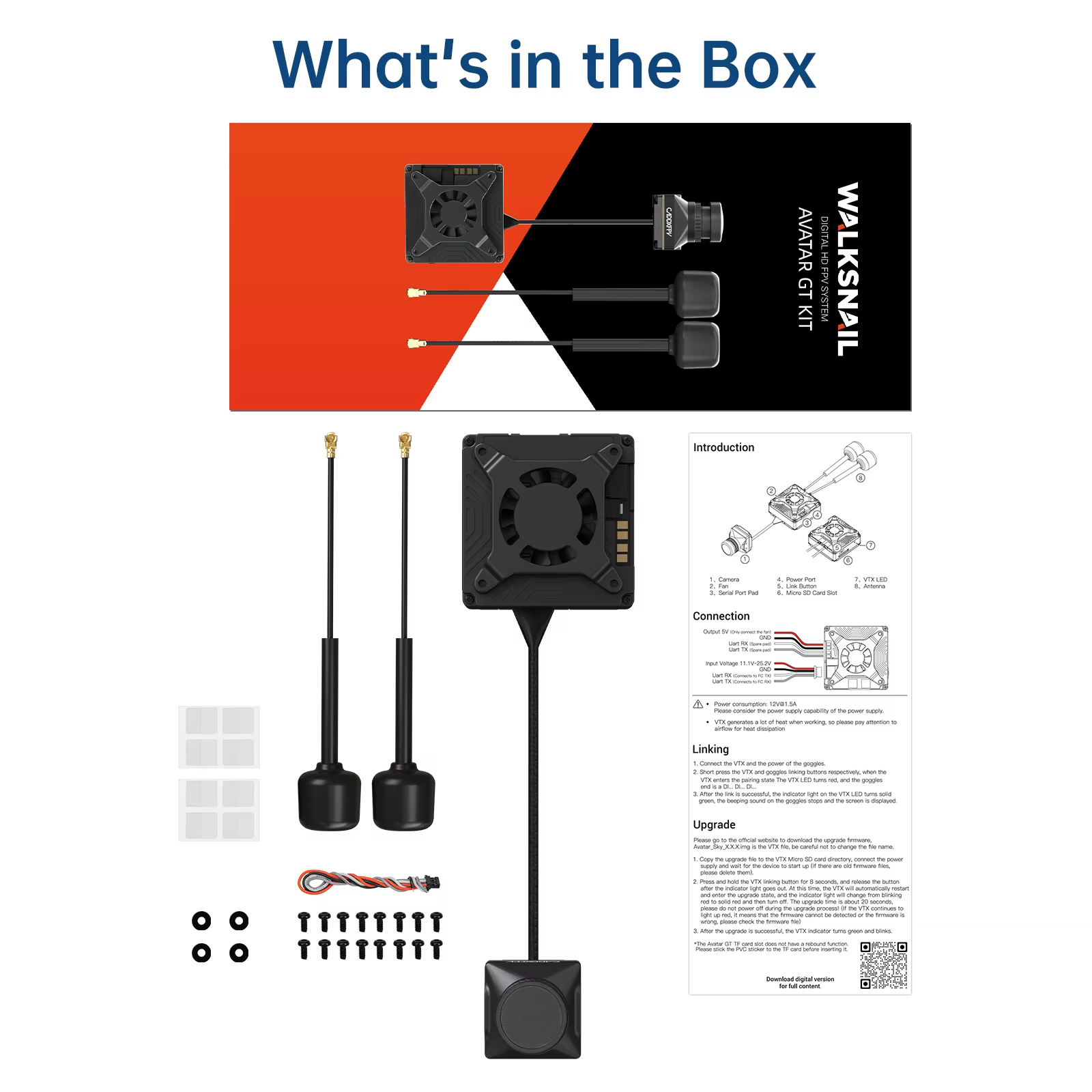Caddx Walksnail Avatar GT Kit  - огляд і ціна Drone Kit Long Range