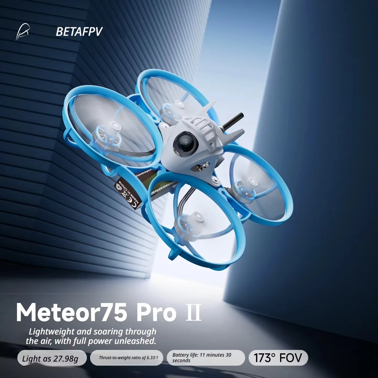 BETAFPV Meteor75 Pro II Meteor - огляд і ціна Drone Kit With Camera
