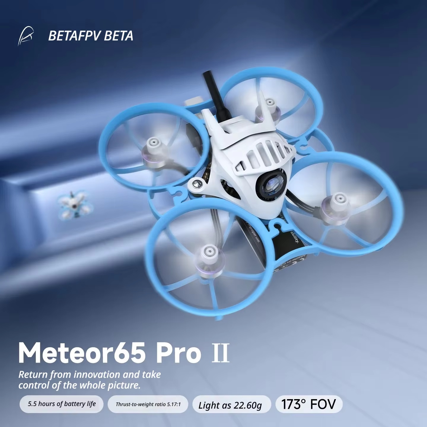 BETAFPV Meteor75 Pro II Meteor - огляд і ціна Drone Kit With Camera