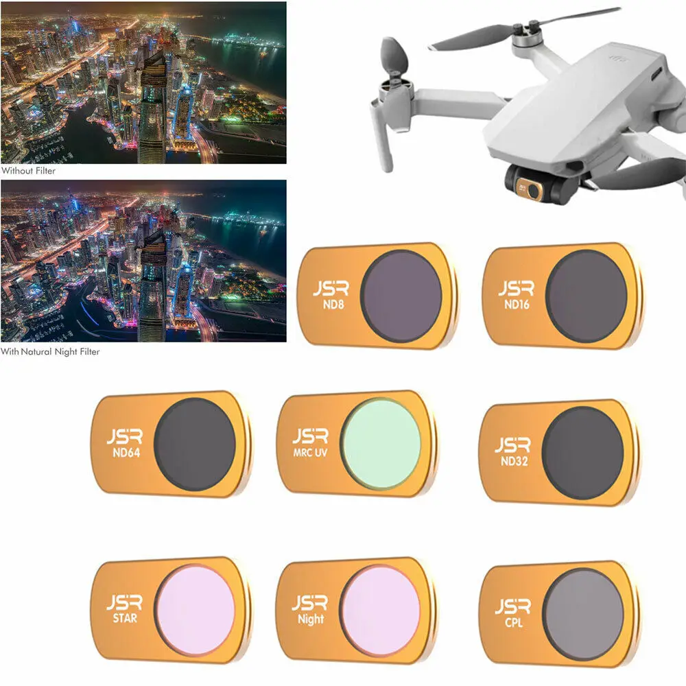 Drone Filters For DJI Mavic Mi - огляд і ціна Drone Kit With Camera