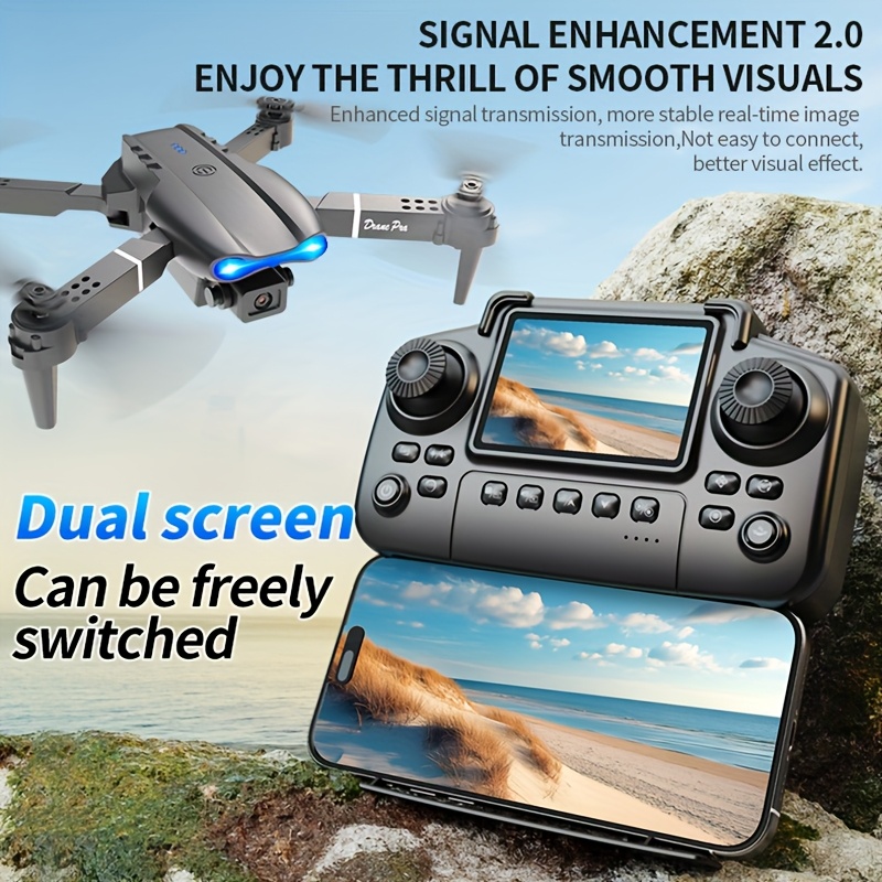 E99 PRO MAX Foldable Drone wit - огляд і ціна Drone Kit Octocopter